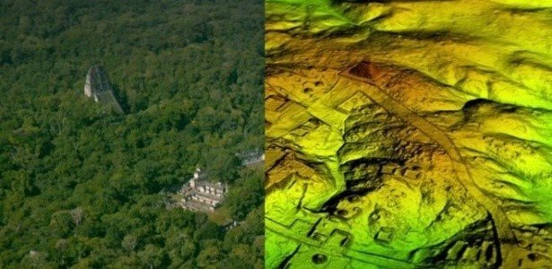 Fantástica Cidade Maia De Tikal É Descoberta Com O Uso De Tecnologia Laser Avançada