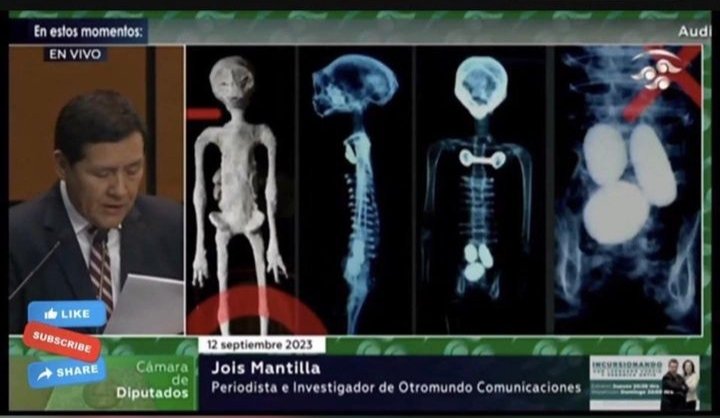 Corpos de Supostos “Aliens” Chocam o Mundo. Descoberta Sensacional Revelada no Congresso Mexicano