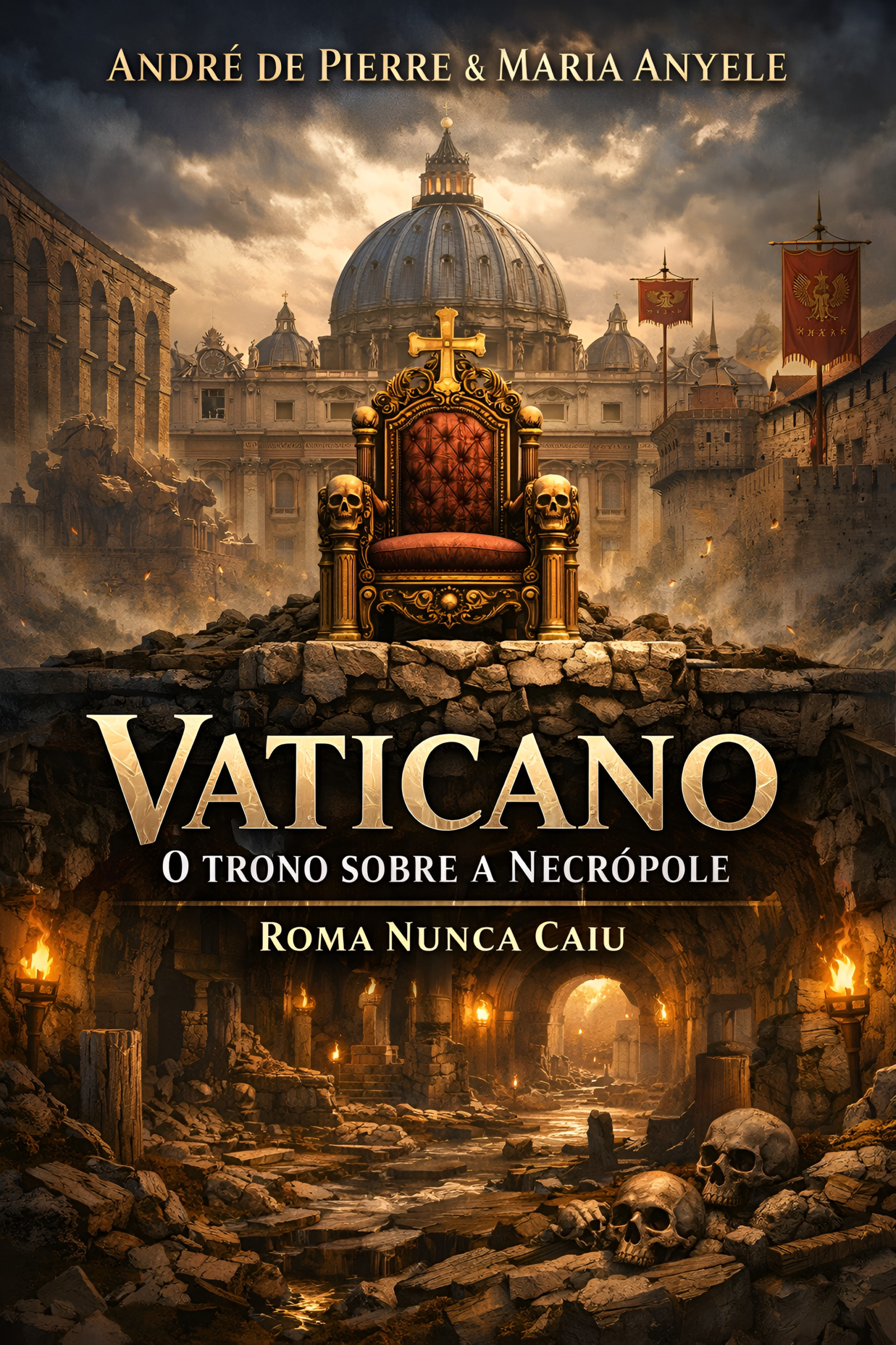 Livro Vaticano:o trono sobre a necrópole – Roma nunca caiu